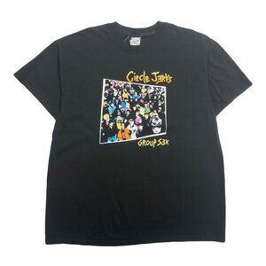 2000s Circle Jerks Group Sex Album Art Tee XL